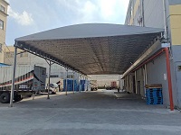 立柱電動(dòng)篷房